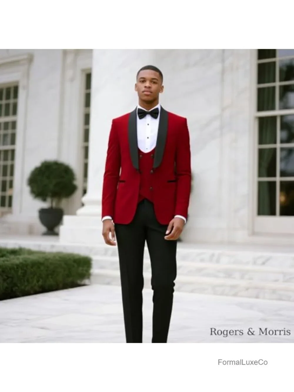 Men's Velvet Blazer Shawl Lapel One Button Tuxedo Jacket Slim Fit Satin Lapel